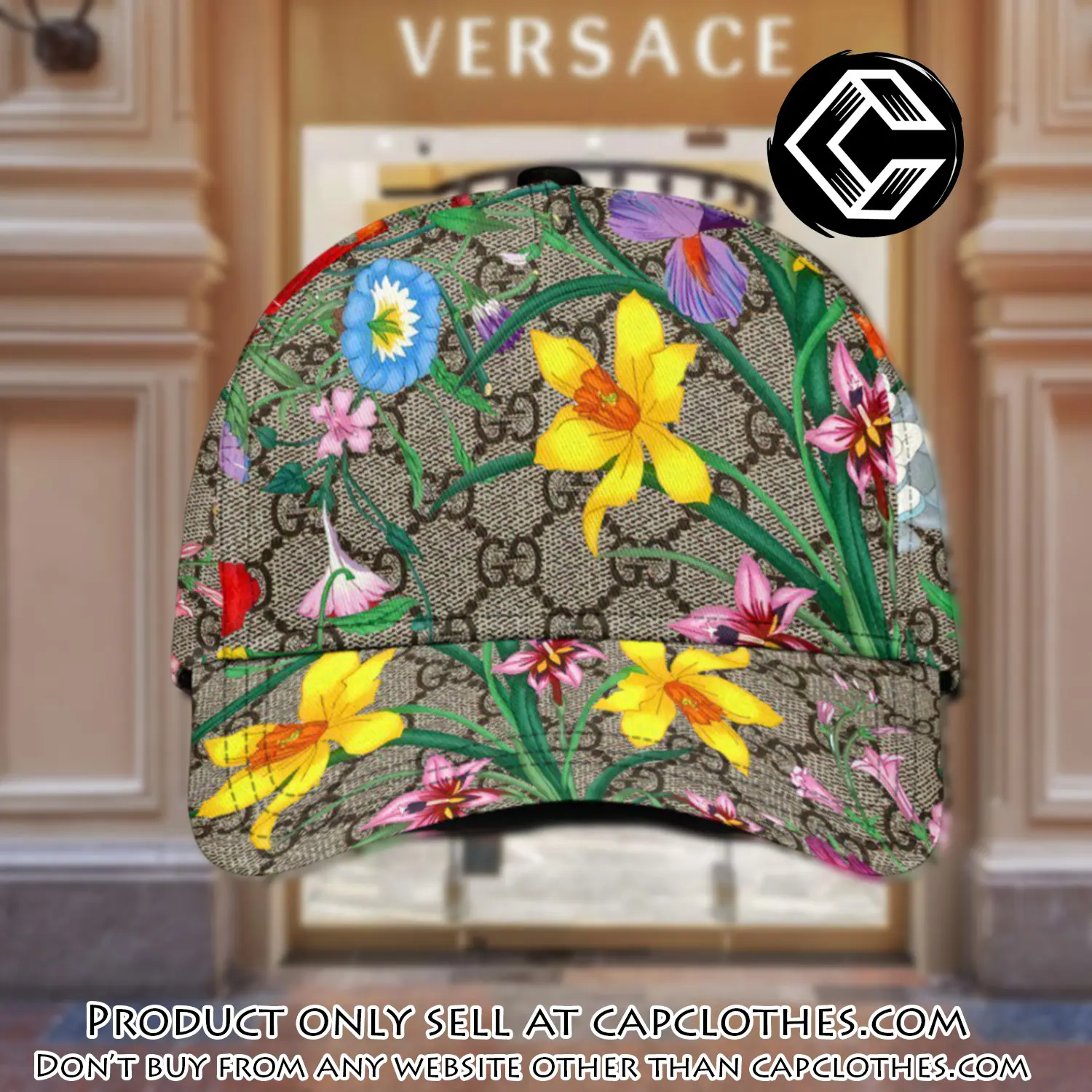 Versace luxury cap print 3d trending cap ctc1092 cc4538037